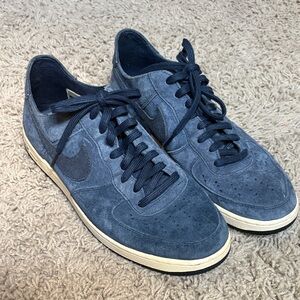 Men's Blue Suede Nike Sneakers